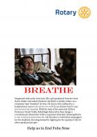 End Polio Now Breathe Tuesday 29 October @ 19.15 Cathedral Hall
