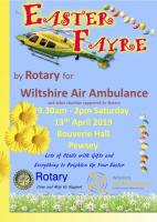 Easter Fayre at Bouverie Hall Pewsey 13 April 2019