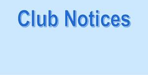 Club Notices