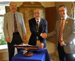 Induction of Tony Blight at lunch meeting on 17th September 2012