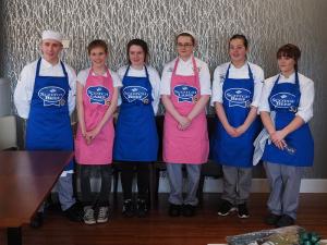 Competitors of the Regional Young Chef competition