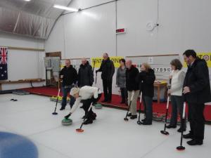 Curling at Frant