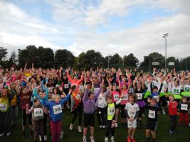 the runners and walkers are all set to Beat Beethoven