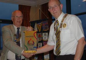 Visit of District Governor Keith Best
