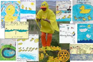 Alloway Primary School Duck Race Posters