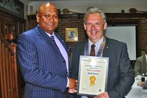 President's Valedictory and Presentations to Charities