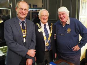 The District Governor Visits Crieff Club