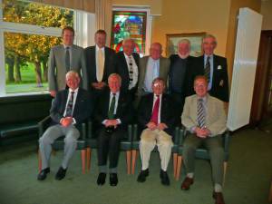 Members of the Rotary Club of Glasgow Golf team. 