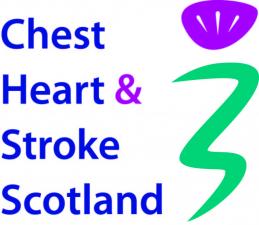 Chest Heart  & Stroke Scotland Logo