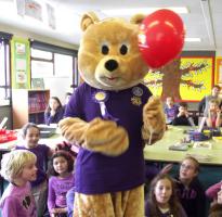 Falkland Primary School - Purple Clothes Day