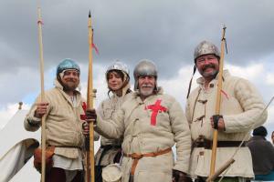 Historic re-enactment talk by Keith Deeley
