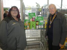 Foodbank double up at Morrisons 2023