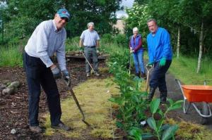 Assistance given to Crieff Community Garden