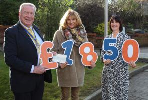 Presentation of Funds To Local Charities