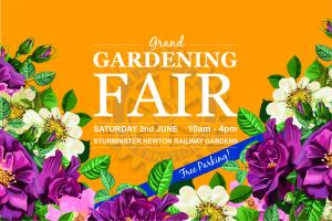 Join us for our Grand Gardening Fair - Saturday 2nd June from 10am-4pm