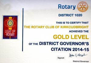 Rotary Foundation Award