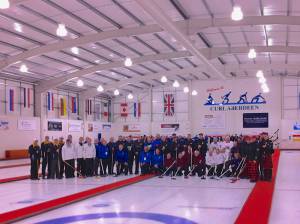 The opening ceremony at Curl Aberdeen