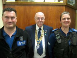 L-R: James Wale, Dave Fenwick and Andrea-Jayne Hector.