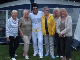 Elvis visits March Rotary Caravan Rally 2014