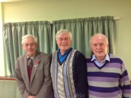 Our team members, Edward Perkins, Roger Howells and Tony Waldeis