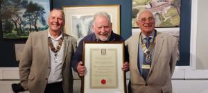 Senlac Rotarian Receives Top Civic Award