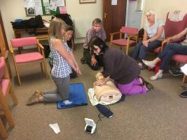 Defibrillator and CPR Training