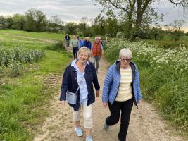 A walk in the park - or to Shearsby 23rd May 2023
