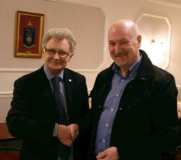 Monty Pearson's Induction into Duns Rotary Club