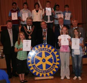 Rotary Junior Community Awards 2009
