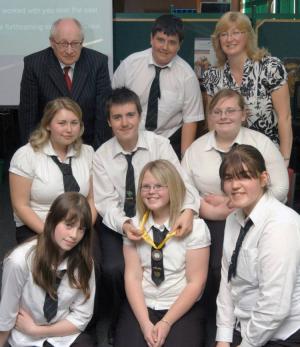 Officers, teacher and sponsor!