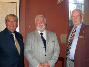 Mike Griffiths, Paul Galloway and John Neave