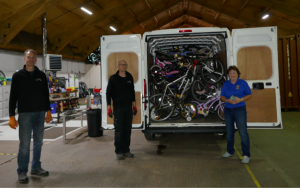 The Rotary Club of Rayleigh Mill’s Bicycle Collection Project goes from strength to strength
