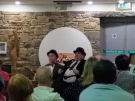 Laurel & Hardy Night raises £1,161 for ShelterBox and Rotary Foundation Charities