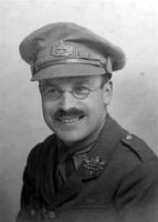 Picture of F.W. Harvey DCM First World War Poet Born Hartpury Grew up in Minsterworth educated Kings School Gloucester friend of Ivor Gurney, The Laureate of Gloucestershire