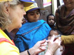 Immunisation Day in India