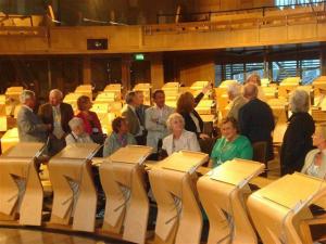 Visit to Scottish Parliment
