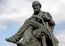 James Clerk Maxwell Statue on George St Edinburgh