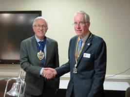 Inductions and a visit from the Mayor