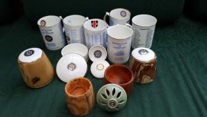 Rotary Plates and mugs Memorabilia