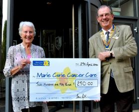 Donation to Marie Curie