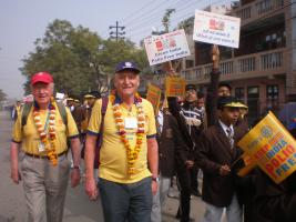 Colchester volunteers in India
