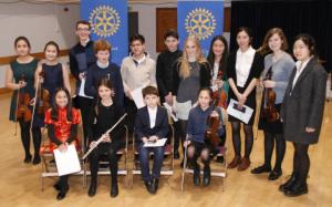 Apr 2019 Rotary Young Musician Regional Final at St Faiths School