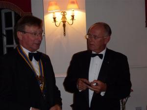 Town Councillor becomes Rotary President