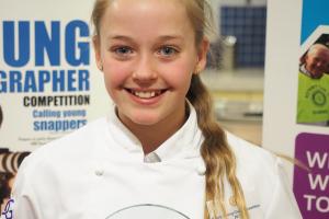 Winner of the District Young Chef final