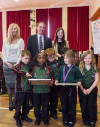 Albyn School celebrates Shoe Box achievement
