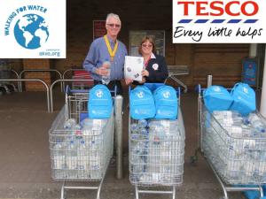 Tesco have donated 270 x 2lts bottles for W4W on May 9th.