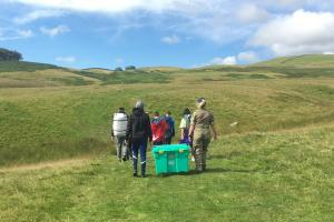 A ShelterBox challenge, Middleton-in-Teesdale