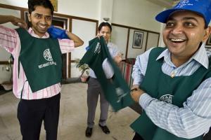 Indian Rotaractors getting ready for End Polio