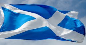 St Andrews saltire flag