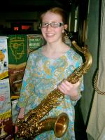 Jess Gillam, Saxophonist.